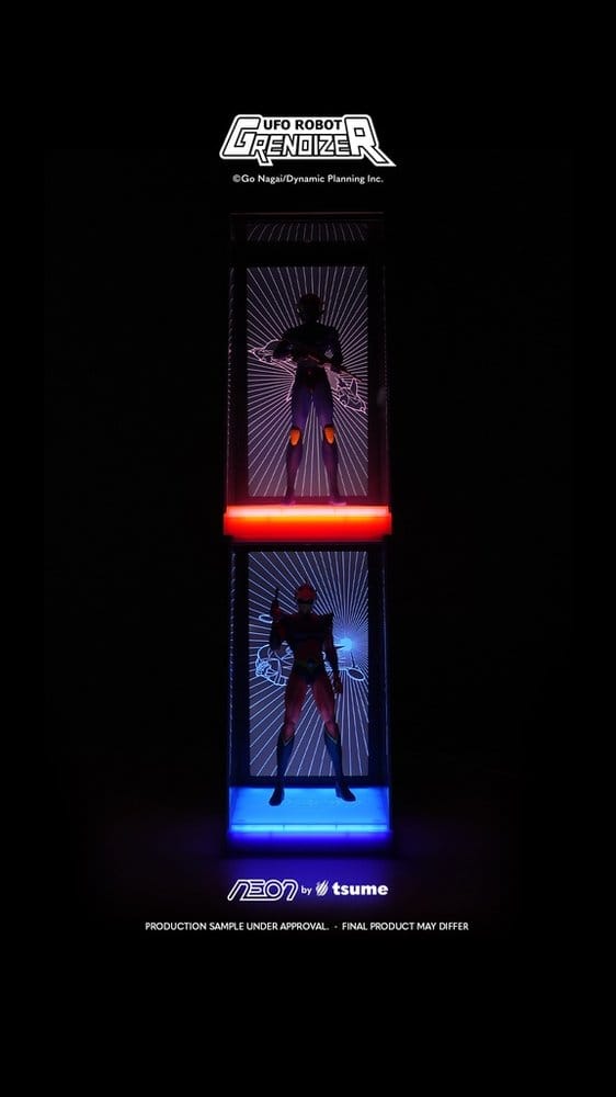Grendizer Neon Figura 1/9 Duke Fleed - Actarus 25 cm