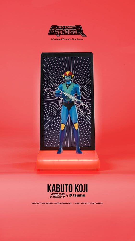 Grendizer Neon Figura 1/9 Kabuto Koji - Alcor 25 cm