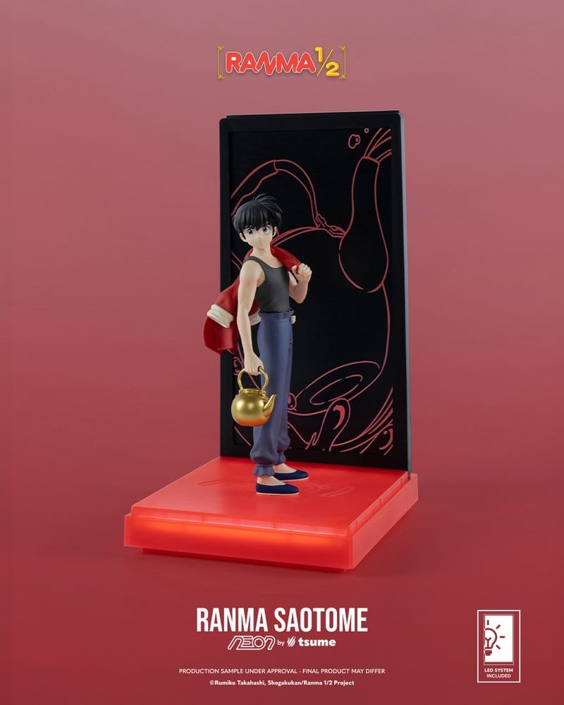 Ranma Figura 1/9 Neon Ranma Saotome Boy 20 cm