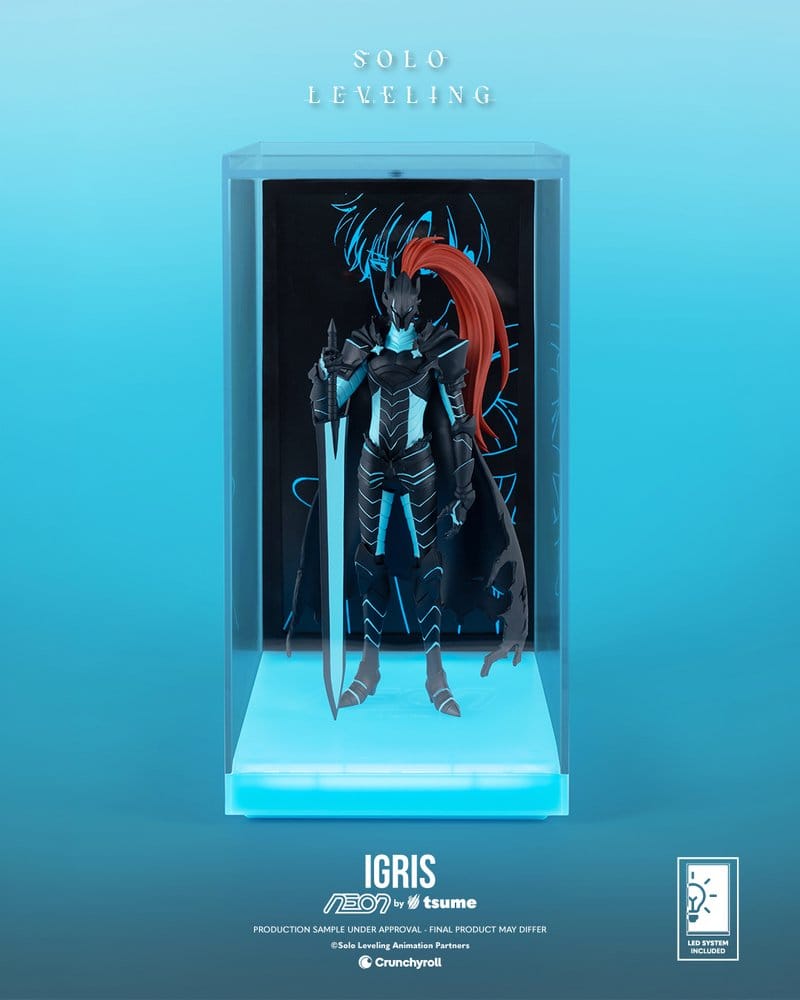 Solo Leveling Figura Neon 1/9 Igris 20 cm