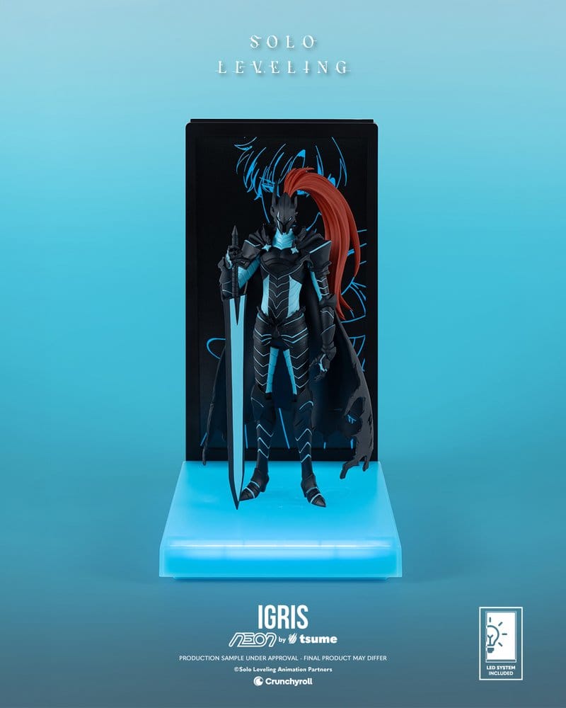Solo Leveling Figura Neon 1/9 Igris 20 cm