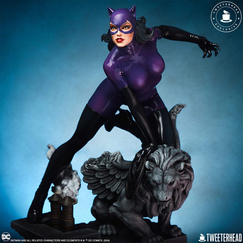 DC Comics Estatua 1/6 Catwoman (Purple Edition) 35 cm