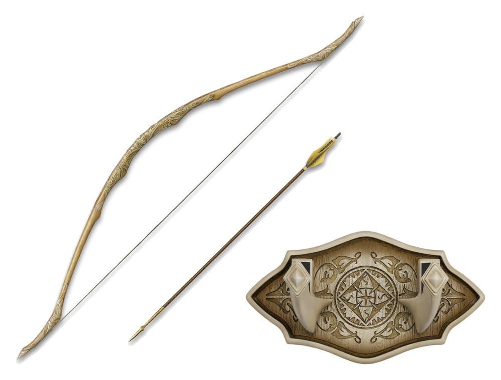 El Señor de los Anillos Réplica 1/1 Arco Lothlorien de Legolas con flecha 97 cm 