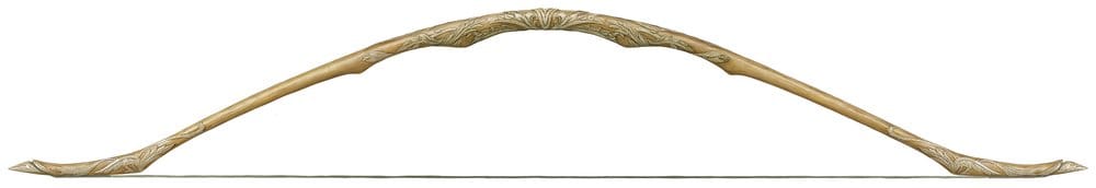 El Señor de los Anillos Réplica 1/1 Arco Lothlorien de Legolas con flecha 97 cm 