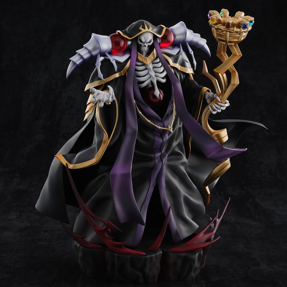Overlord Figura PVC Ainz Ooal Gown 10th Anniversary so-bin Ver. 34 cm