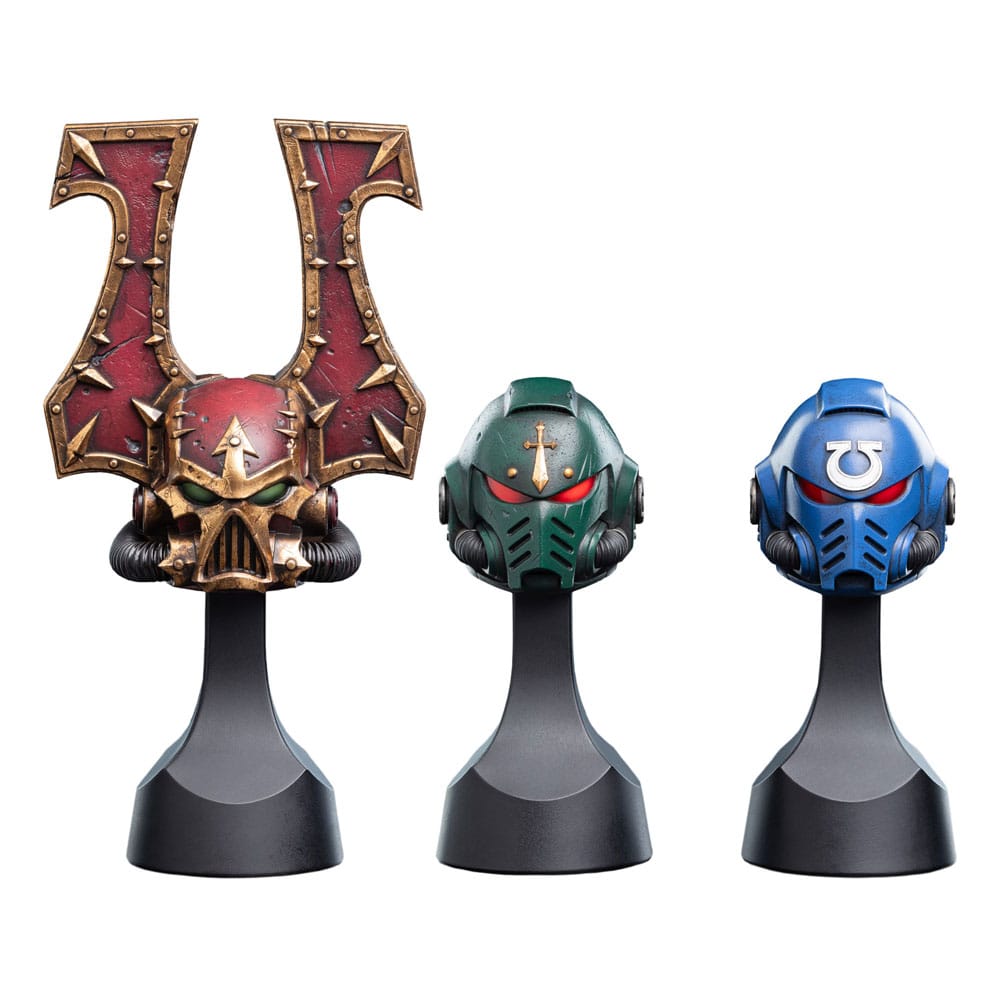 Warhammer 40,000 Réplica 1/4 Dark Angels Helm 12 cm