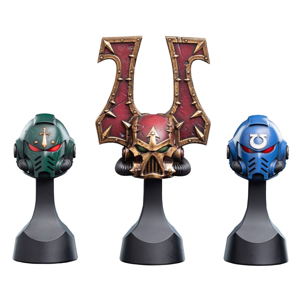 Warhammer 40,000 Réplica 1/4 Khorne Berzerker Helm 20 cm
