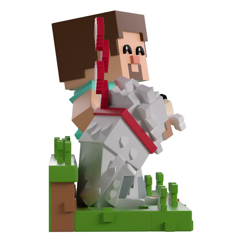 Minecraft Figura Vinyl Taming a Wolf 10 cm 