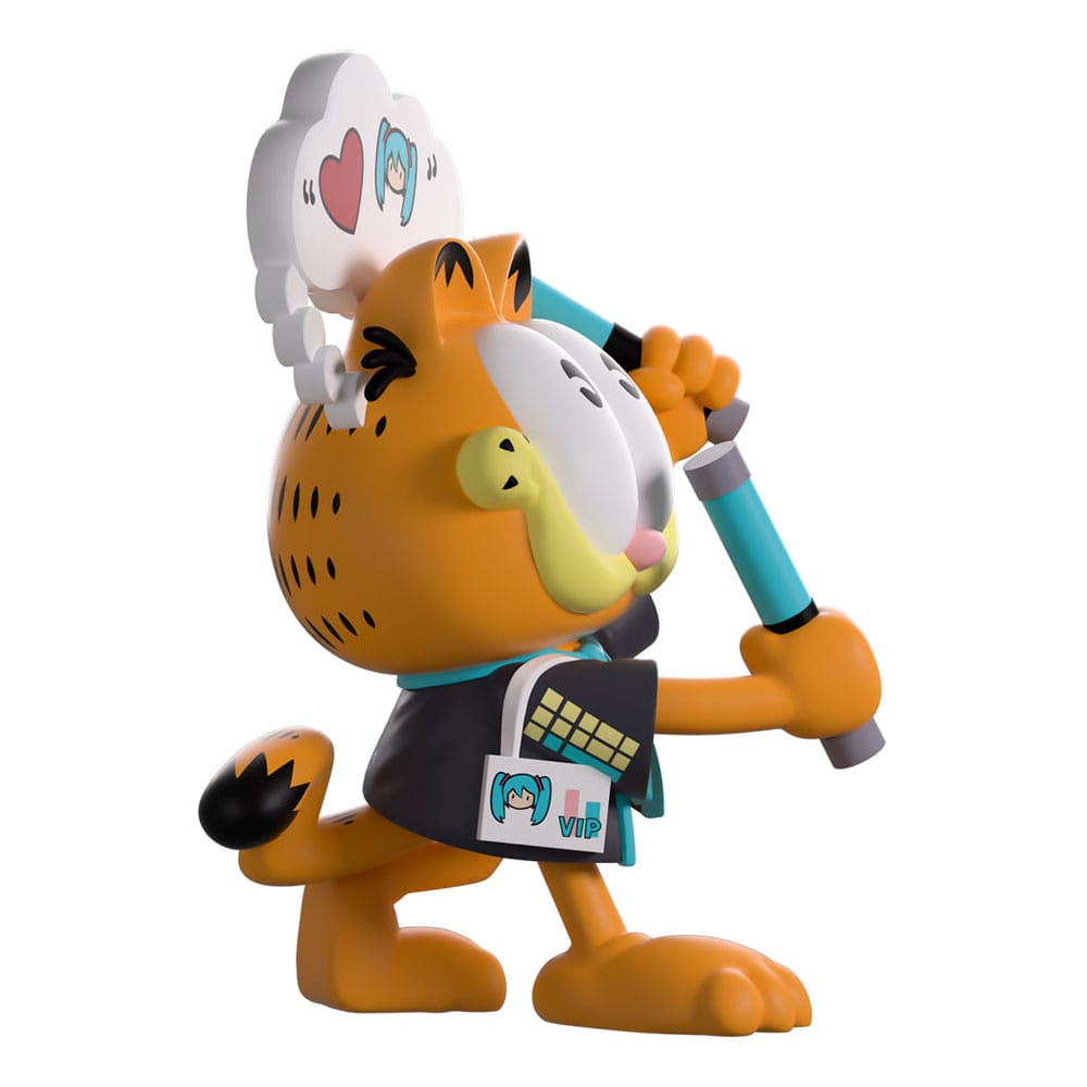 Hatsune Miku x Garfield Figura Vinyl Miku Concert Garfield 13 cm         
