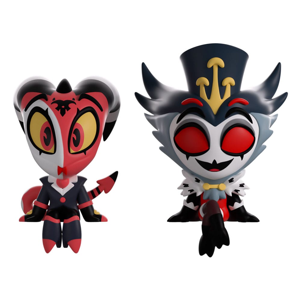 Helluva Boss Co. Figuras Vinyl Blitzo & Stolas Monitor Buddiez            