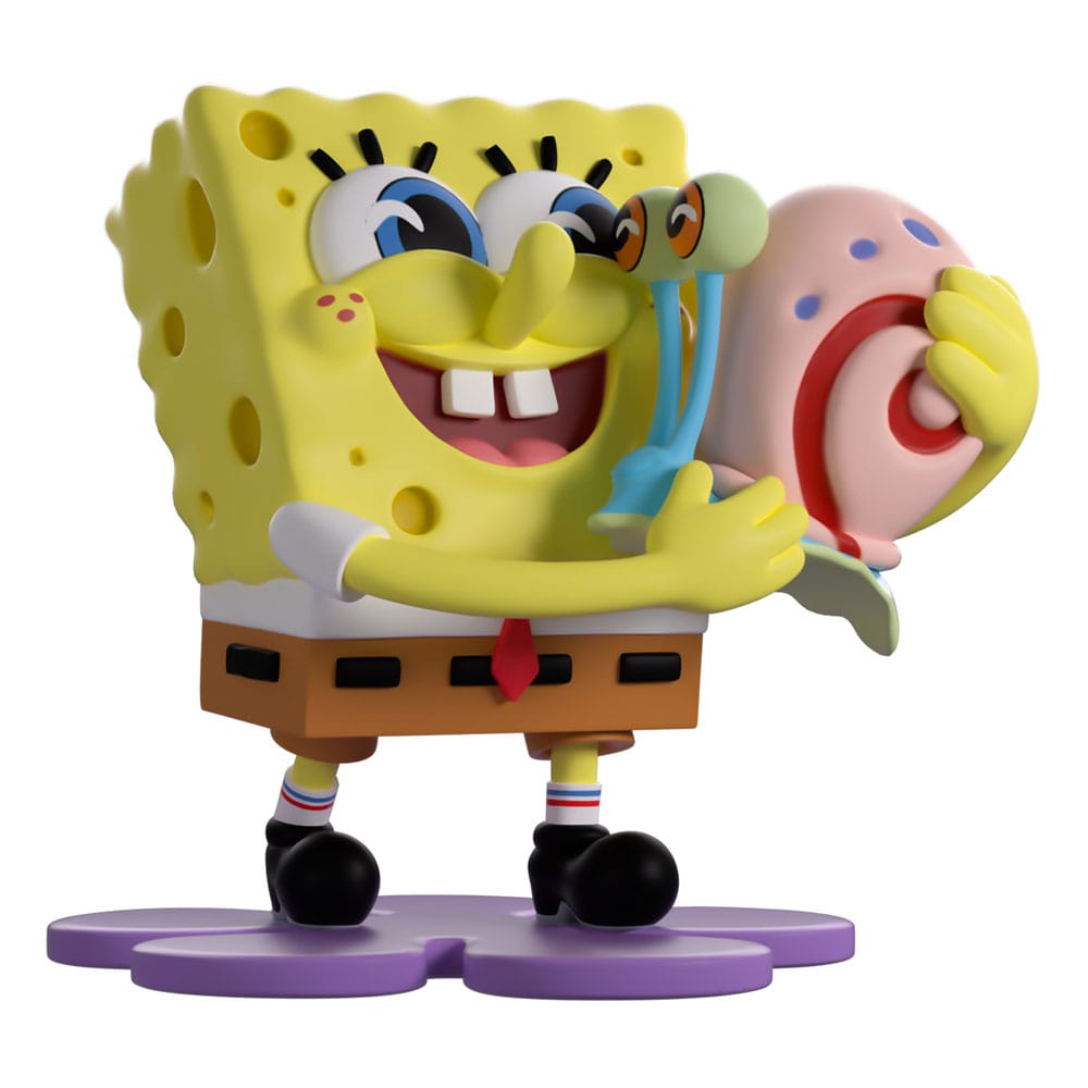 Bob Esponja Figura Vinyl Spongebob & Gary 9 cm