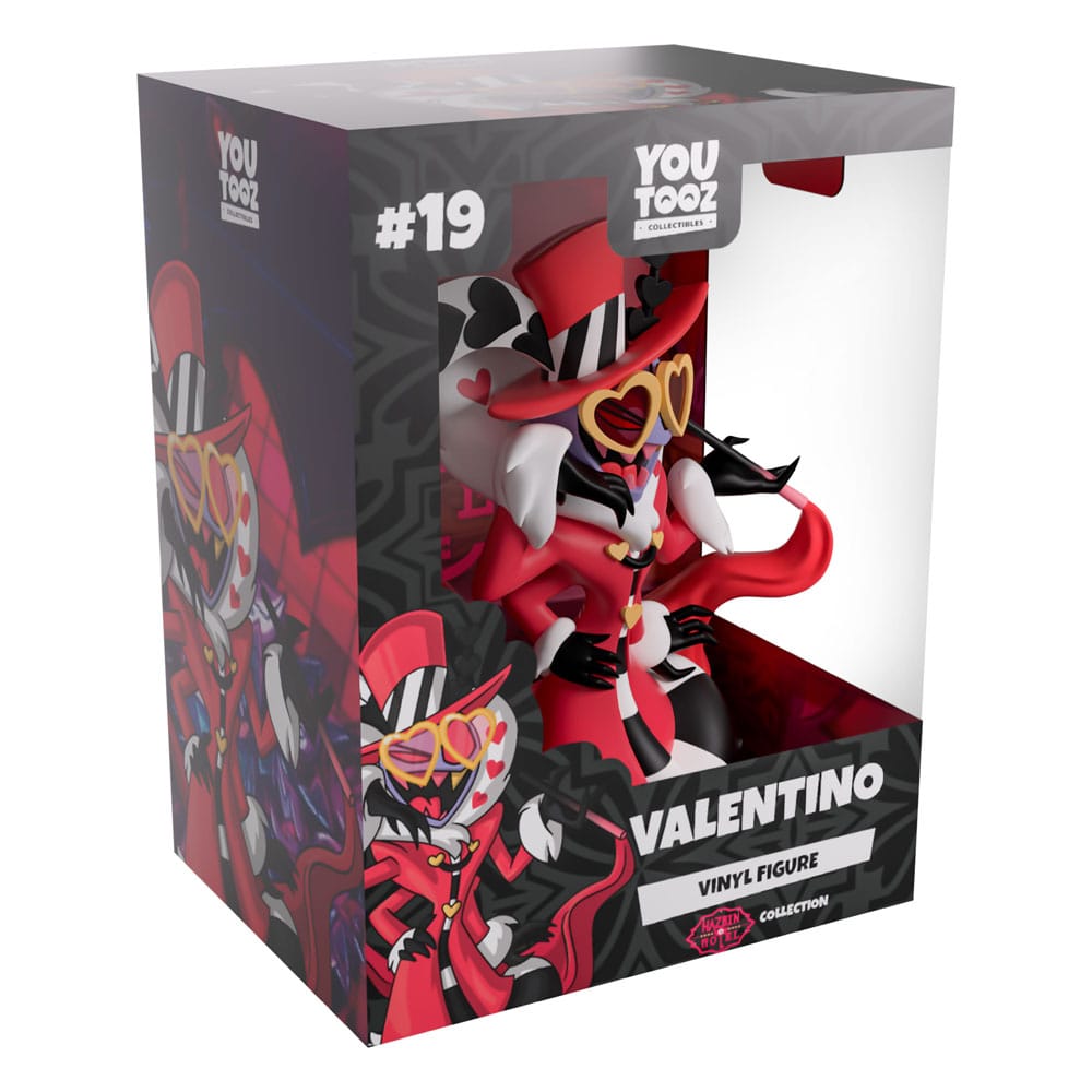 Hazbin Hotel Figura Vinyl Valentino 13 cm            