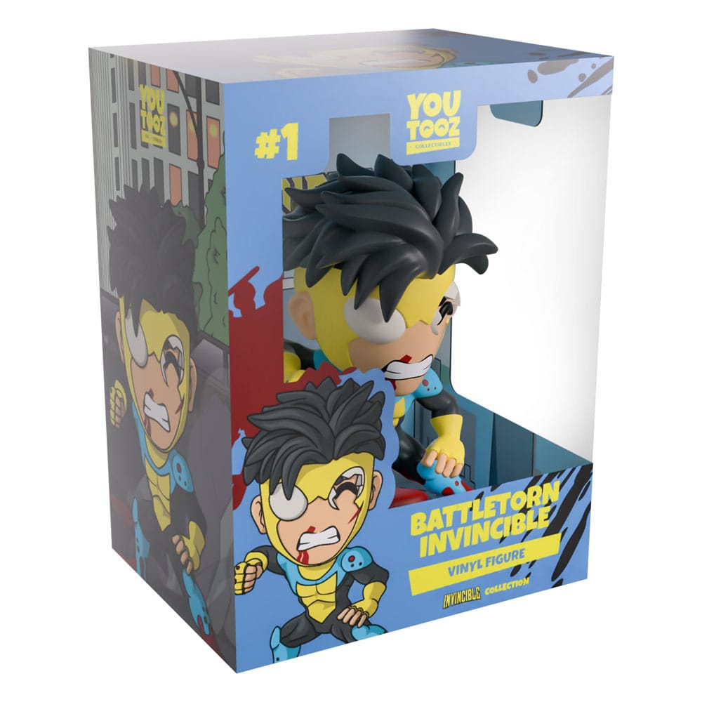 Invincible Figura Vinyl Radio Battletorn Invincible 11 cm        