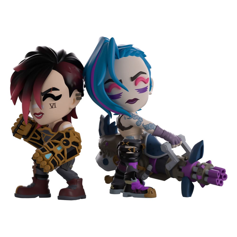 Arcane Pack de 2 Figuras Vinyl Vi & Jinx 11 cm   