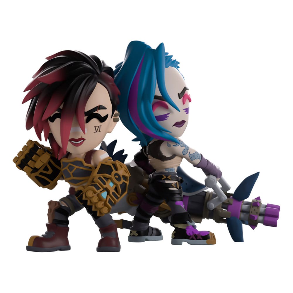 Arcane Pack de 2 Figuras Vinyl Vi & Jinx 11 cm   