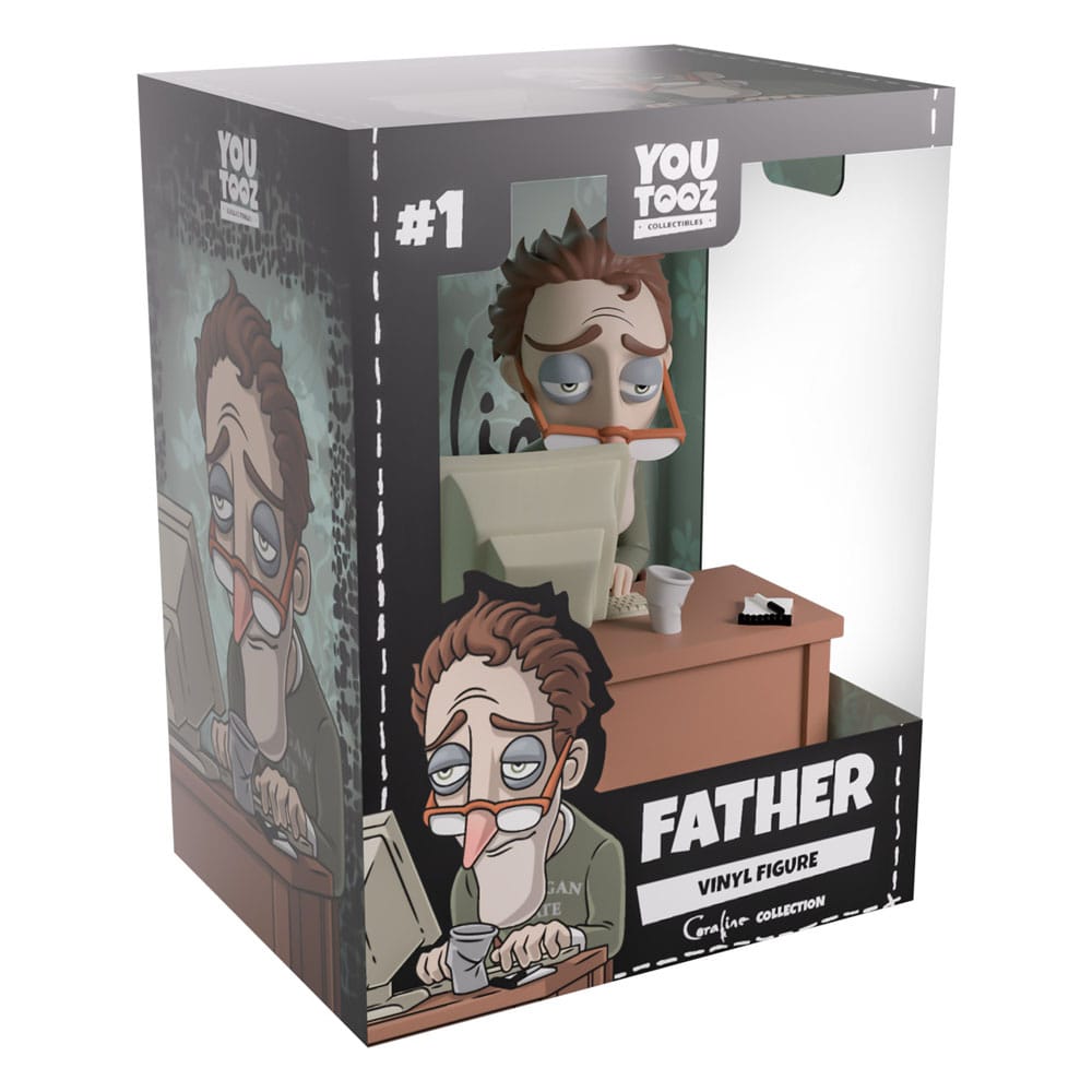 Coraline Figura Vinyl Father 12 cm     