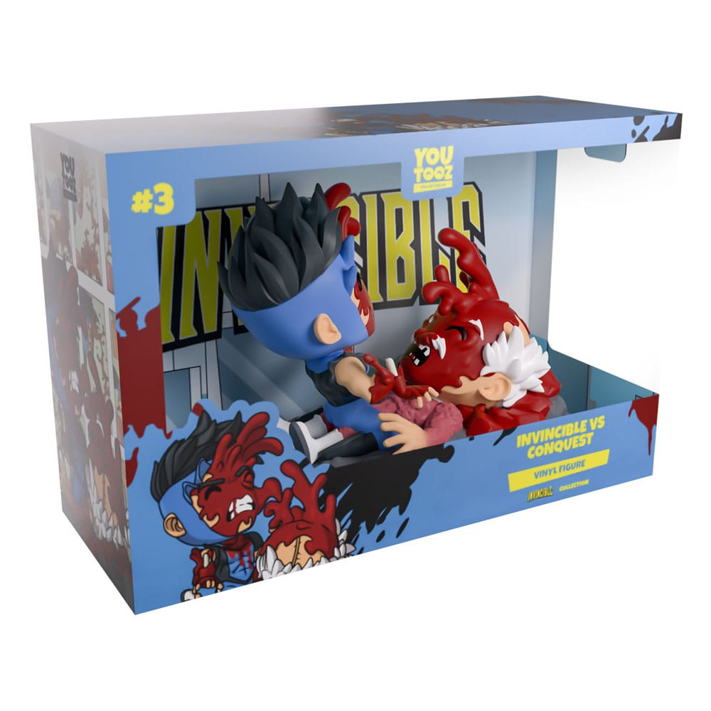 Invincible Figura Vinyl Invincible vs. Conquest 12 cm