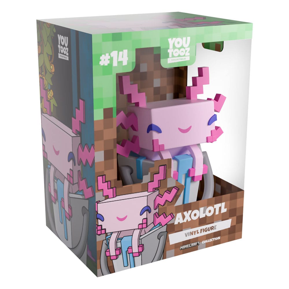 Minecraft Figura Vinyl Axolotl 10 cm  