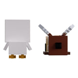 Minecraft Co. Figuras Vinyl Bee and Chicken Monitor Buddiez 
