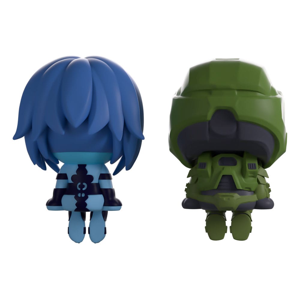 Halo Co. Figuras Vinyl The Master Chief & Cortana Monitor Buddiez    