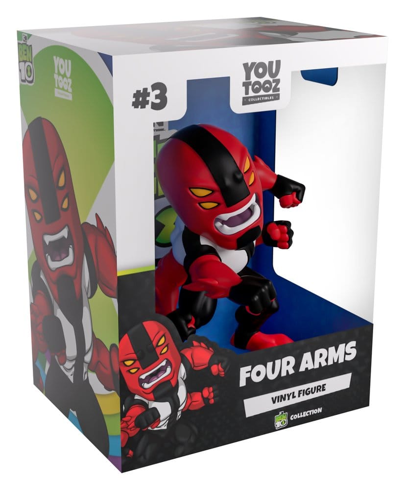 Ben 10 Figura Vinyl Four Arms 11 cm