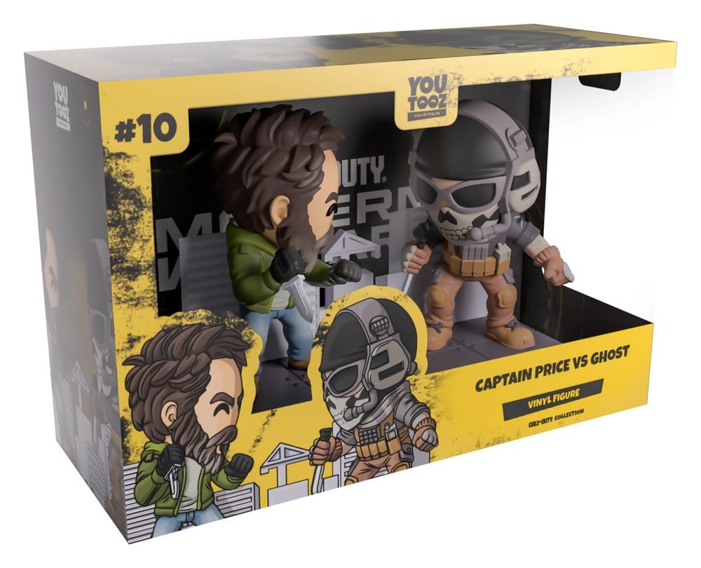 Call of Duty Figura Vinyl Captain Price vs Ghost 13 cm