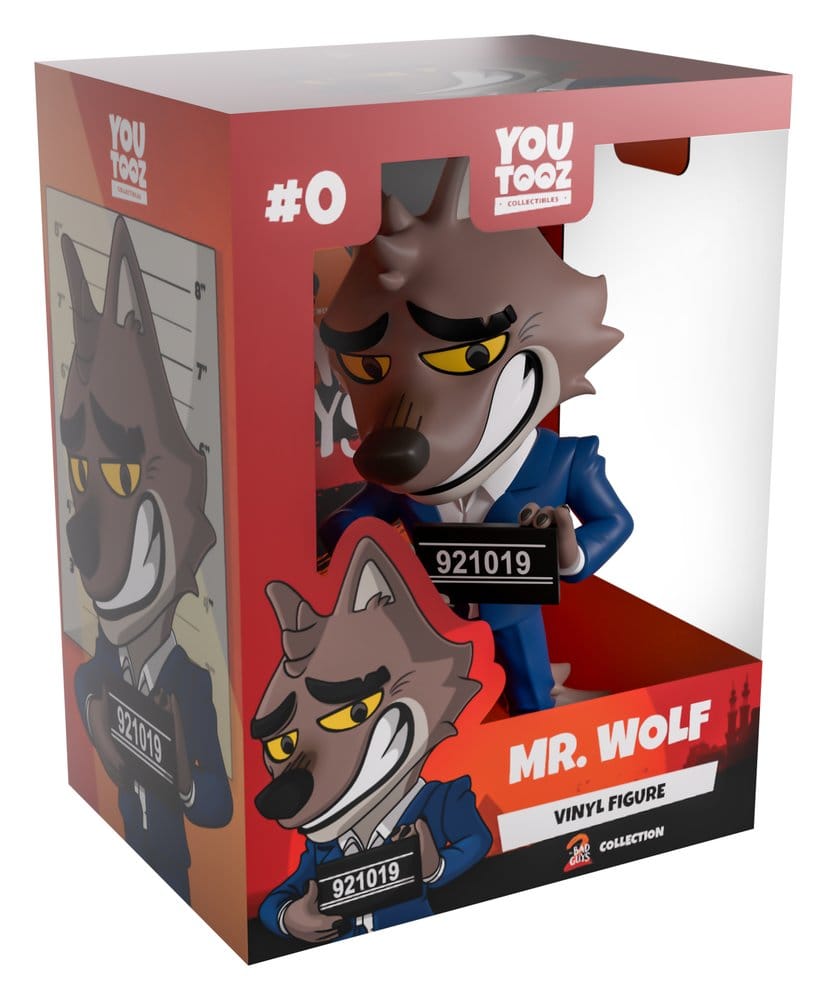 Los tipos malos 2 Figura Vinyl Mr. Wolf 13 cm          