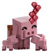 Minecraft Figura em Vinil Família de Porcos 8 cm