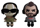 Call of Duty Figuras Vinyl Ghost & Soap Monitor Buddiez 7 cm 