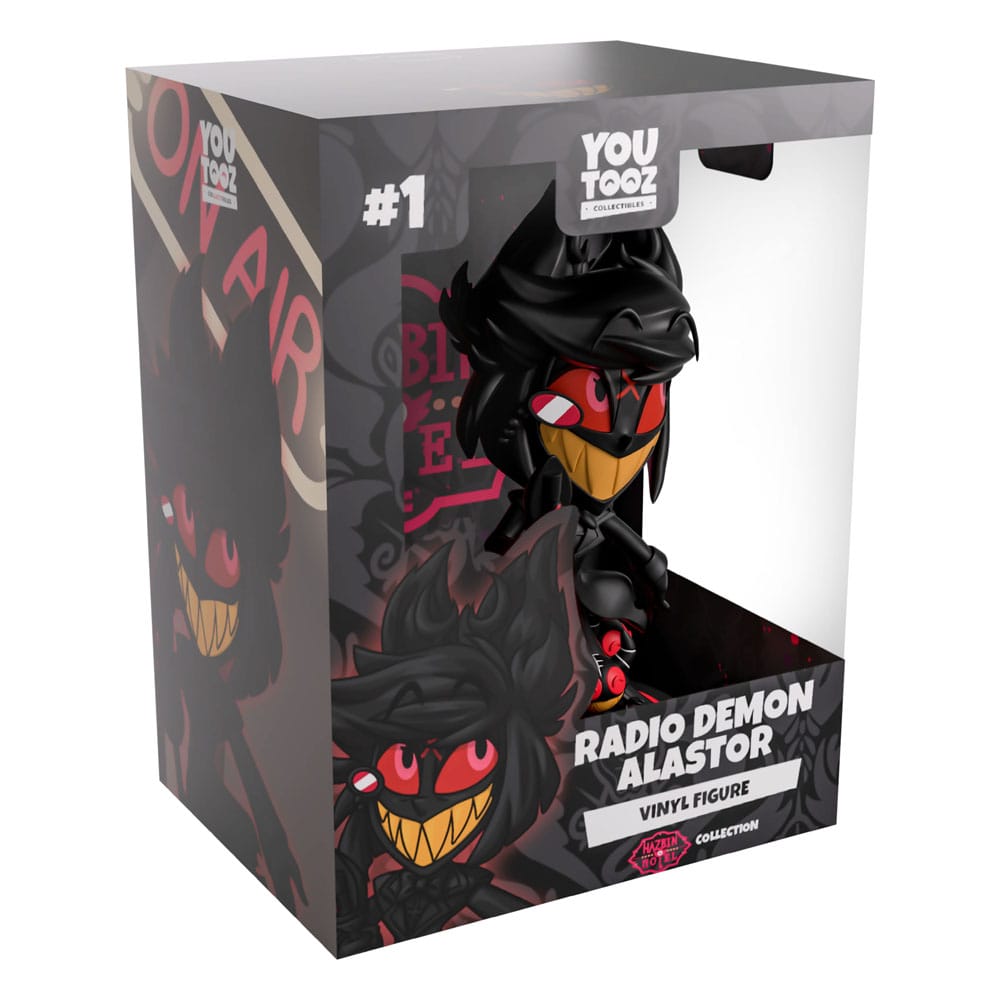 Hazbin Hotel Figura Vinyl Radio Demon Alastor 14 cm       